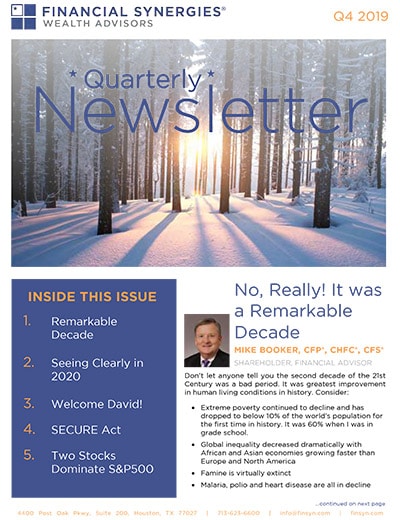 newsletter 2019 q4