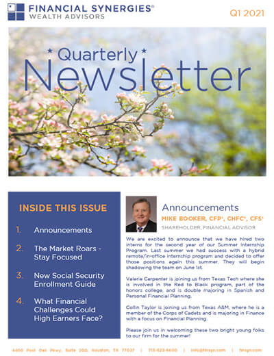 quarterly newsletters