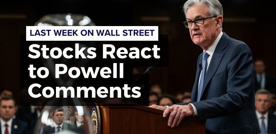 Last Week on Wall Street: Stocks React to Powell Comments