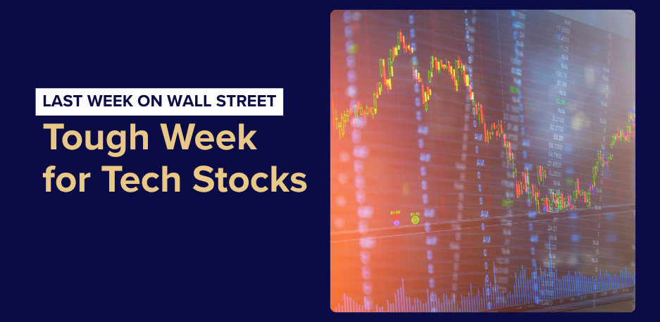 Last Week on Wall Street: Tough Week for Tech Stocks