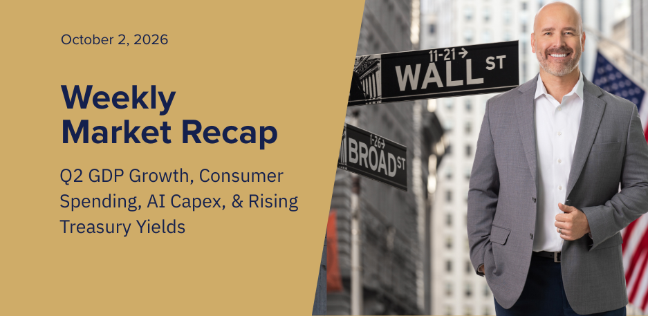 Q2 GDP Growth, Consumer Spending, AI Capex, & Rising Treasury Yields